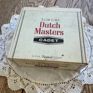 VTG Dutch Masters Cadet Slim Line Cigar Box